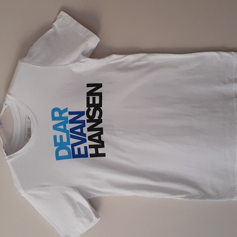 Dear Evan Hansen t-shirt from musical. Size Medium. NWOT. White.